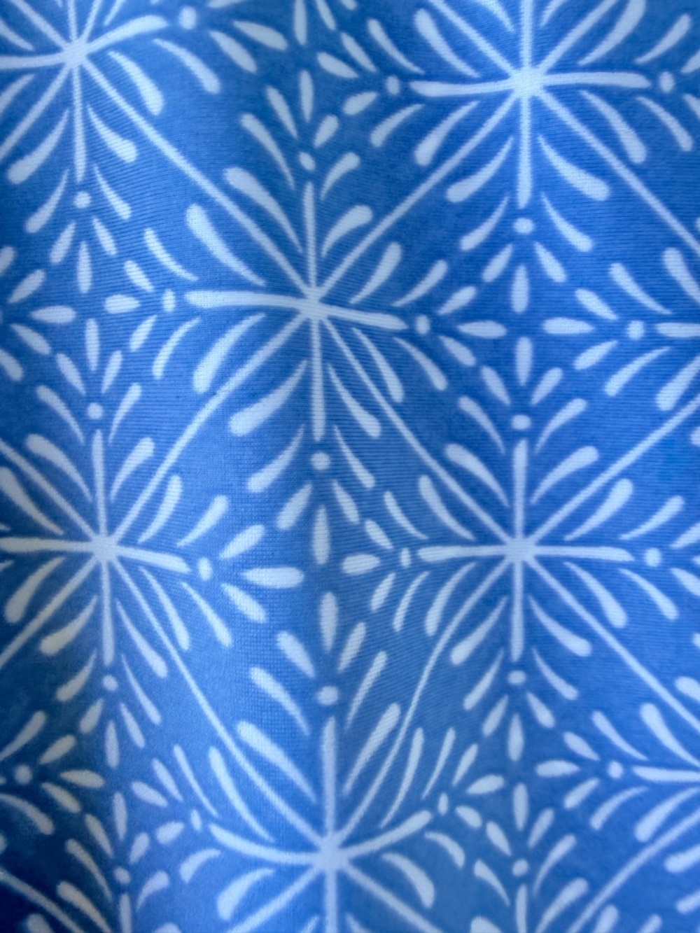 Cabana Life Light Blue & White Sleeveless V-Notch Midi Dress - Picture 3 of 12